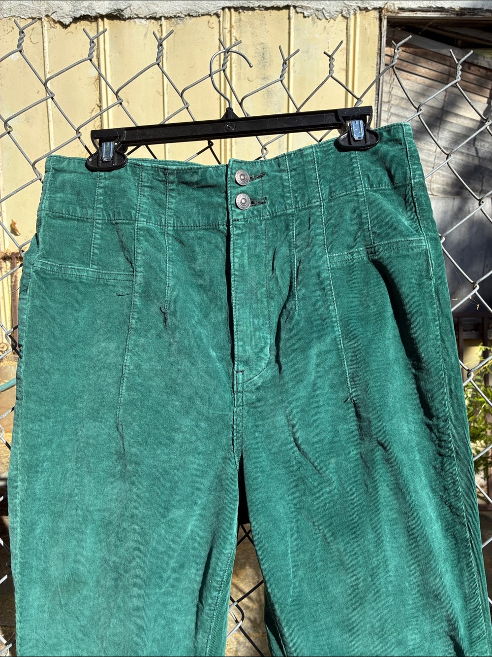 We The Free Jayde Cord Flares Corduroy Pants Free People Size 31 - Picture 2 of 14